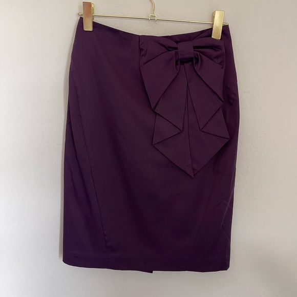 H&M Bow Detail Pencil Skirt Size 8 - Picture 3 of 6